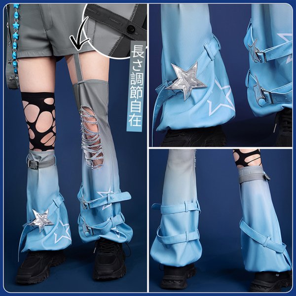 画像10: 【20％OFF】バーチャルYouTuber Vtuber Y4T4 Rei7 コスプレ衣装