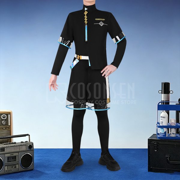 画像4: 【20％OFF】バーチャルYouTuber Vtuber 甲斐田 サイバー・近未来系新衣装 コスプレ衣装