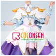 画像1: 【25％OFF】名探偵プリキュア！ 真実を照らす白き光 キュアアルカナ コスプレ衣装 (1)