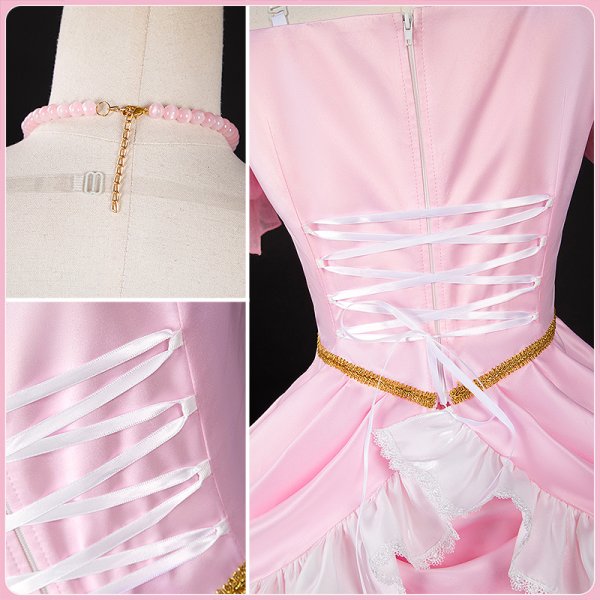 画像10: 【20％OFF】ウマ娘 プリティーダービー La dama perfetta ジェンティルドンナ 花嫁 コスプレ衣装