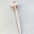 画像1: 名探偵プリキュア 真実を照らす白き光 キュアアルカナ 魔法杖 コスプレ道具 (1)