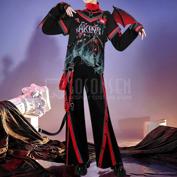 画像2: 【25％OFF】【45日間ぐらい発送予定】バーチャルYouTuber Vtuber 三枝 Devilish Nightmare グッズ衣装 コスプレ衣装