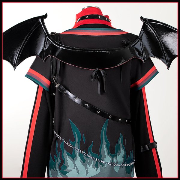 画像7: 【25％OFF】【45日間ぐらい発送予定】バーチャルYouTuber Vtuber 三枝 Devilish Nightmare グッズ衣装 コスプレ衣装
