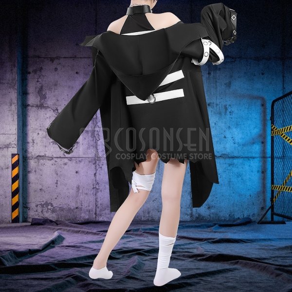 画像3: 【25％OFF】バーチャルYouTuber Vtuber 囚人番号417 椎名唯華 Cellmates衣装 コスプレ衣装