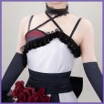 画像4: 【25％OFF】ウマ娘 プリティーダービー 幽玄薔薇 マンハッタンカフェ 花嫁 コスプレ衣装 (4)