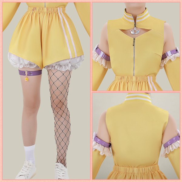 画像9: 【25％OFF】【30日間ぐらい発送予定】バーチャルYouTuber Vtuber ぽめろ・ぱんち コスプレ衣装