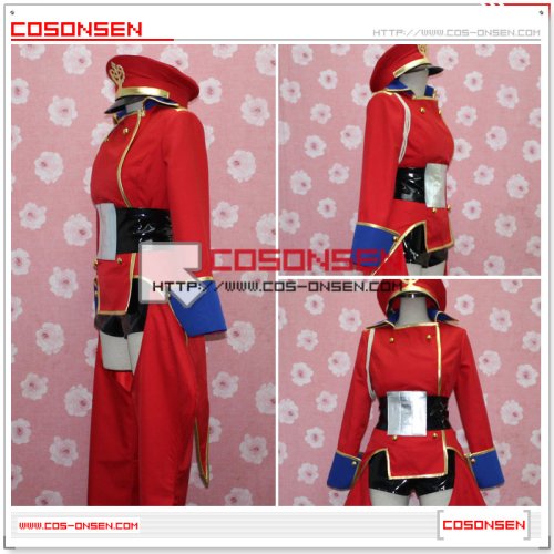 他の写真3: マクロスFRONTIER マクロスフロンティア ２４話 赤色 軍服　コスプレ衣装