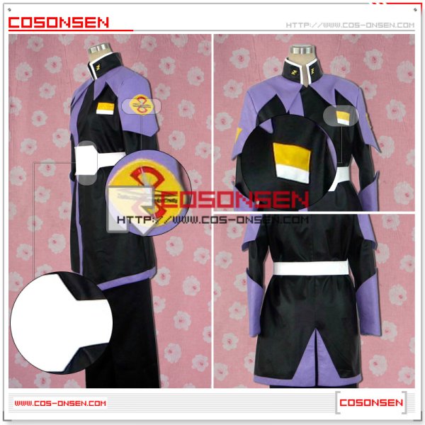 画像3: 機動戦士ガンダムSEED DESTINY ザフト軍服 紫　コスプレ衣装