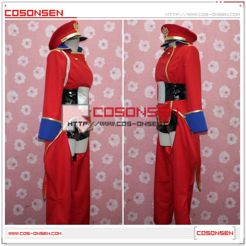 他の写真2: マクロスFRONTIER マクロスフロンティア ２４話 赤色 軍服　コスプレ衣装