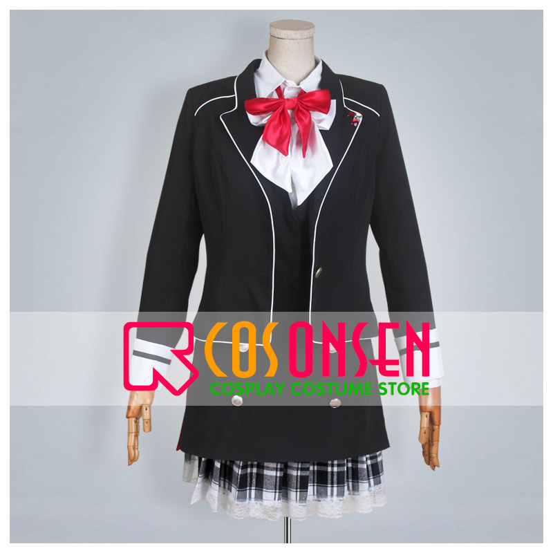 Diabolik Lovers ディアボリックラヴァーズ 小森ユイ 制服 修正版 コスプレ衣装 Cosonsen コスプレ通販 Diabolik Lovers ディアボリックラヴァーズ 小森ユイ 制服 修正版 コスプレ衣装 Cosonsen コスプレ通販