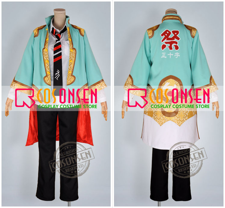 青の祓魔師 エクソシスト 劇場版 奥村燐 正十字学園町祭り コスプレ衣装 Cosonsen コスプレ通販 青の祓魔師 エクソシスト 劇場版 奥村燐 正十字学園町祭り コスプレ衣装 Cosonsen コスプレ通販