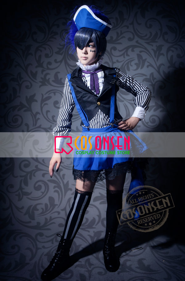 黒執事 新作 サーカス編 シエル ファントムハイヴ コスプレ衣装 Cosonsen コスプレ通販 黒執事 新作 サーカス編 シエル ファントムハイヴ コスプレ衣装 Cosonsen コスプレ通販