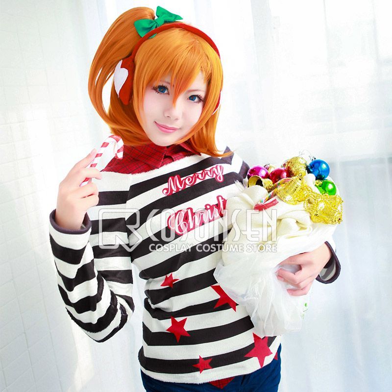 ラブライブ 高坂穂乃果 クリスマス編 コスプレ衣装 Cosonsen コスプレ通販 ラブライブ 高坂穂乃果 クリスマス編 コスプレ衣装 Cosonsen コスプレ通販