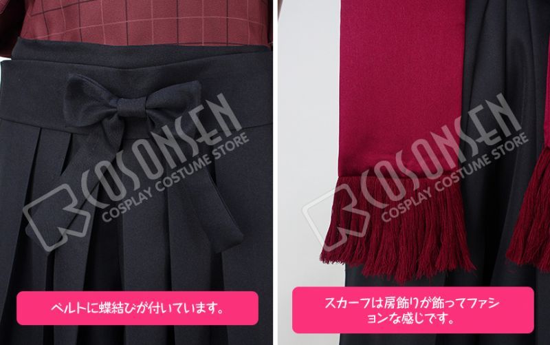 刀剣乱舞　加州清光　内番　コスプレ衣装 +コスプレウィッグ