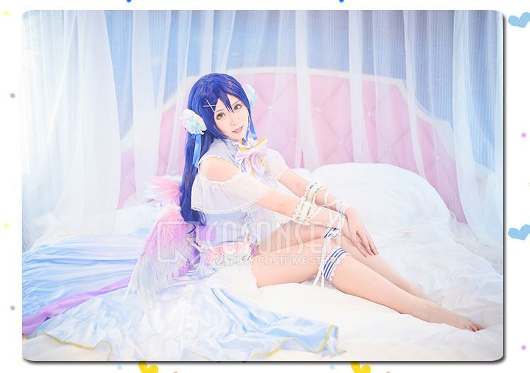 100％本物保証！ ラブライブ! 踊り子編(覚醒後)コスプレ衣装／園田海未 