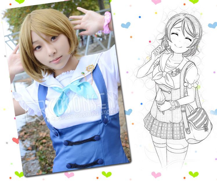 Love Live! ラブライブ! 小泉花陽 マリン編 未覚醒 コスプレ衣装