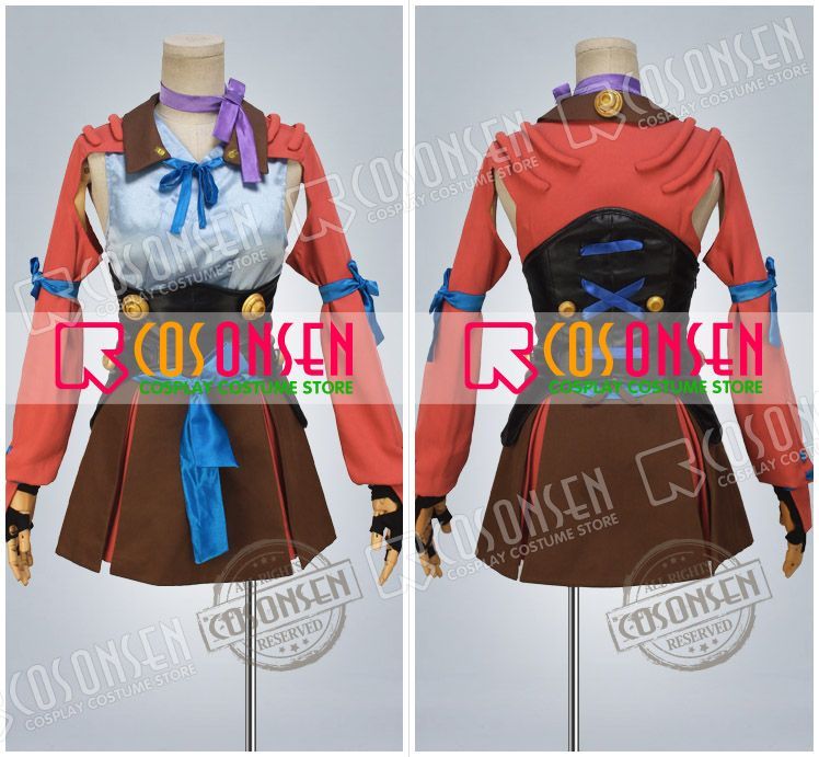甲鉄城のカバネリ 無名 戦闘服 コスプレ衣装 修正版