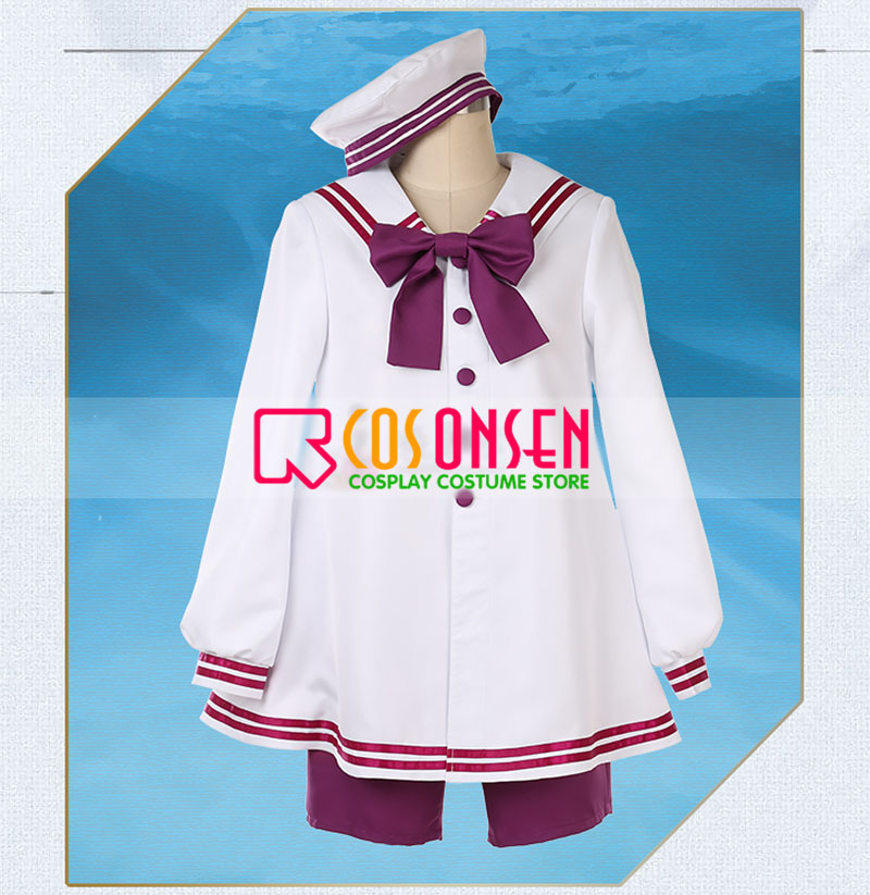 Fate Grand Order Fgo ゴルゴン三姉妹 白い服の水兵さん エウリュアレ コスプレ衣装 Cosonsen コスプレ通販 Fate Grand Order Fgo ゴルゴン三姉妹 白い服の水兵さん エウリュアレ コスプレ衣装 Cosonsen コスプレ通販