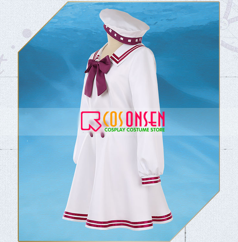 【20%OFF】Fate/Grand Order FGO ゴルゴン三姉妹 白い服の水兵さん ステンノ コスプレ衣装