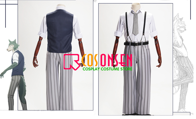 Beastars ハイイロオオカミ レゴシ コスプレ衣装 Cosonsen コスプレ通販 Beastars ハイイロオオカミ レゴシ コスプレ衣装 Cosonsen コスプレ通販