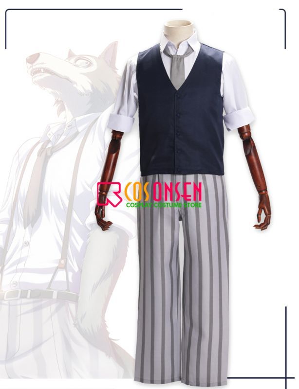 Beastars ハイイロオオカミ レゴシ コスプレ衣装 Cosonsen コスプレ通販 Beastars ハイイロオオカミ レゴシ コスプレ衣装 Cosonsen コスプレ通販
