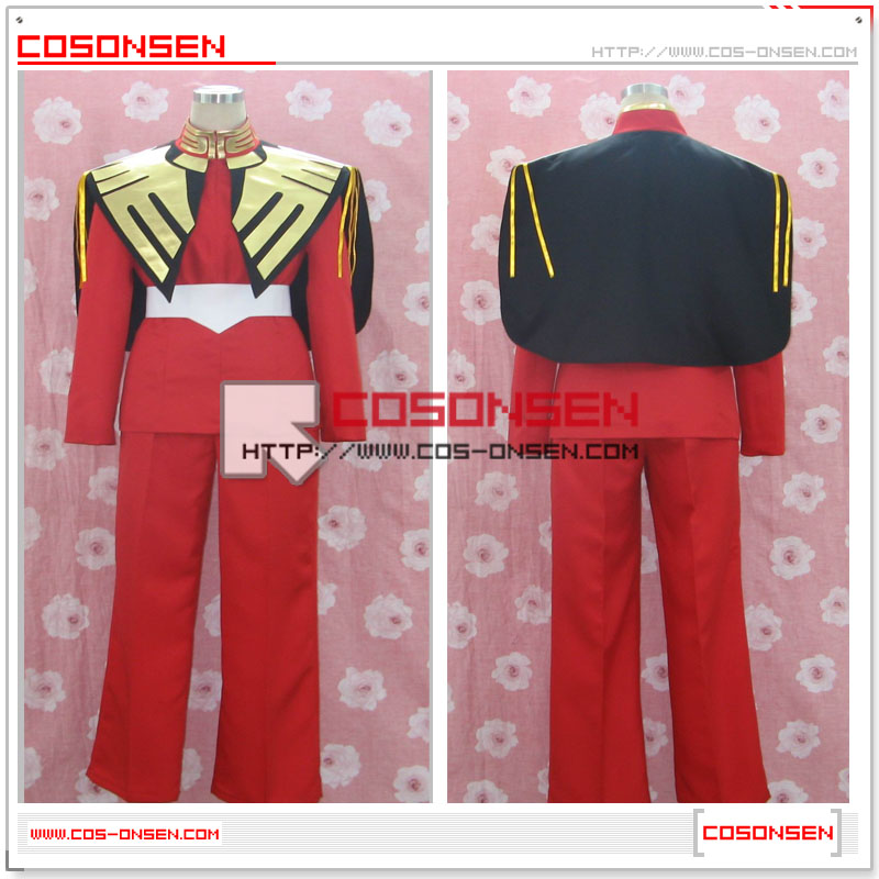 機動戦士ガンダム シャア アズナブル コスプレ衣装 Cosonsen コスプレ通販 機動戦士ガンダム シャア アズナブル コスプレ衣装 Cosonsen コスプレ通販