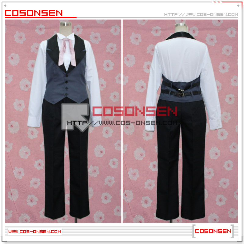 黒執事 グレル サトクリフ 黒ver コスプレ衣装 Cosonsen コスプレ通販 黒執事 グレル サトクリフ 黒ver コスプレ衣装 Cosonsen コスプレ通販