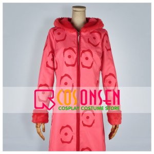 画像: ONE PIECE　ワンピース　ニコ・ロビン パンクハザード ピンクコート　コスプレ衣装