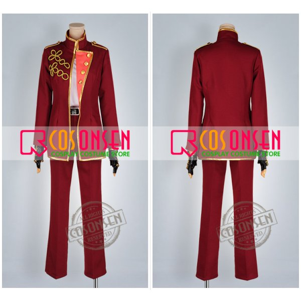 画像3: うたの☆プリンスさまっ♪ 神宮寺レン　 Debut軍服　修正版コスプレ衣装 (3)