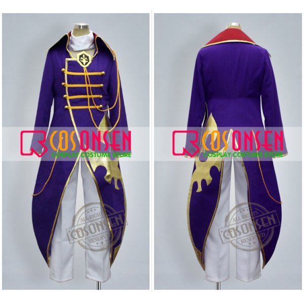 画像4: コードギアス　反逆のルルーシュR2　ブリタニア皇帝　原作版　コスプレ衣装 (4)