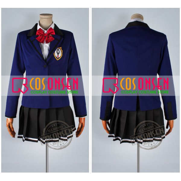 画像2: ときめきメモリアルGS3 はばたき学園 女子制服　コスプレ衣装 (2)
