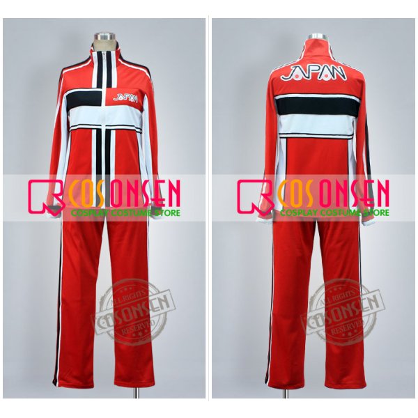 テニスの王子様 U-17選抜 赤ジャージ セット 2点 コスプレ衣装 