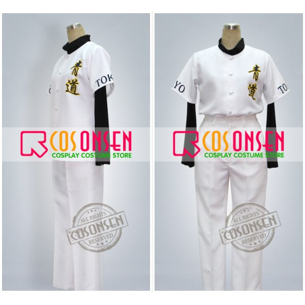 画像3: ダイヤのA　青道高校　ユニフォーム　野球服　コスプレ衣装 (3)