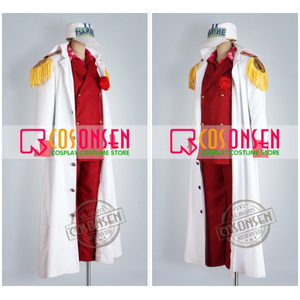 画像3: ONE PIECE ワンピース 　海軍三大将　赤犬　全セット　コスプレ衣装 (3)
