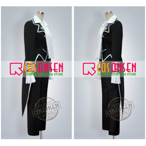 画像3: コードギアス　反逆のルルーシュR2　スザク　ED服（黒）　コスプレ衣装　 (3)