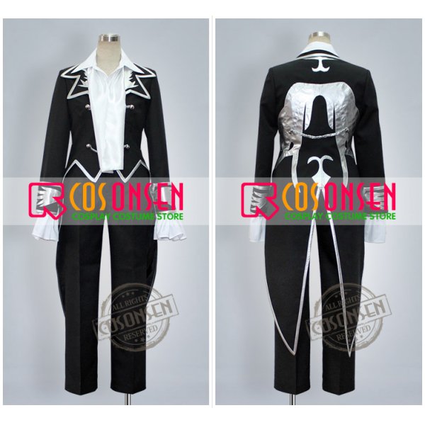 画像2: コードギアス　反逆のルルーシュR2　スザク　ED服（黒）　コスプレ衣装　 (2)