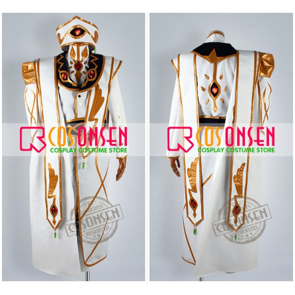 画像2: コードギアス　反逆のルルーシュR2　ルルーシュ・ヴィ・ブリタニア　皇帝　コスプレ衣装 (2)
