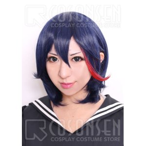 画像: キルラキル(KILL la KILL)　纏流子　コスプレウィッグ