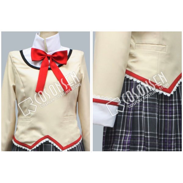 画像4: 魔法少女まどか☆マギカ　学園女子制服　コスプレ衣装 (4)