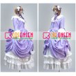 画像3: GOSICK -ゴシック- ヴィクトリカ・ド・ブロワ 礼服 紫色 コスプレ衣装 (3)