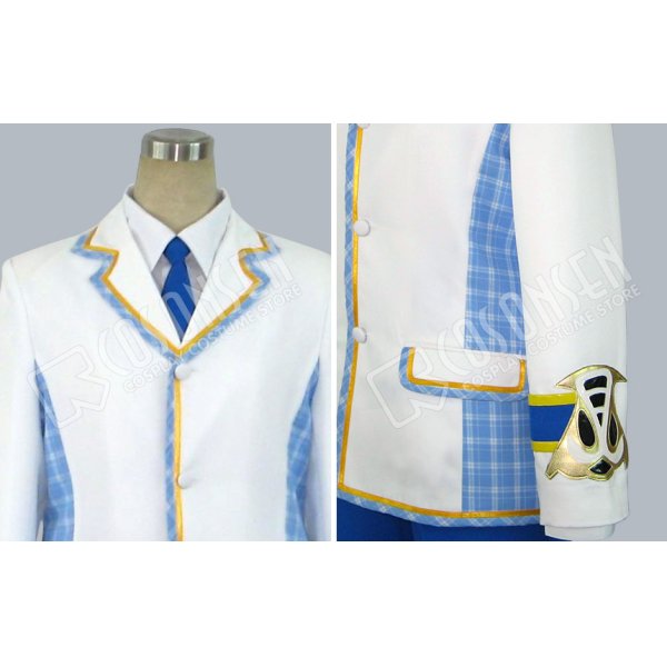画像4: 転生学園幻蒼録 月詠学院制服  コスプレ衣装 (4)
