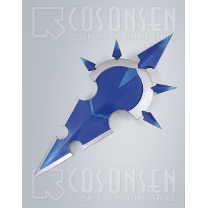 画像: キングダムハーツII　KINGDOM HEARTS KH 2：XIII機関（13機関） 凍てつく学究 ヴィクセン Vexen  盾 コスプレ道具 100cm