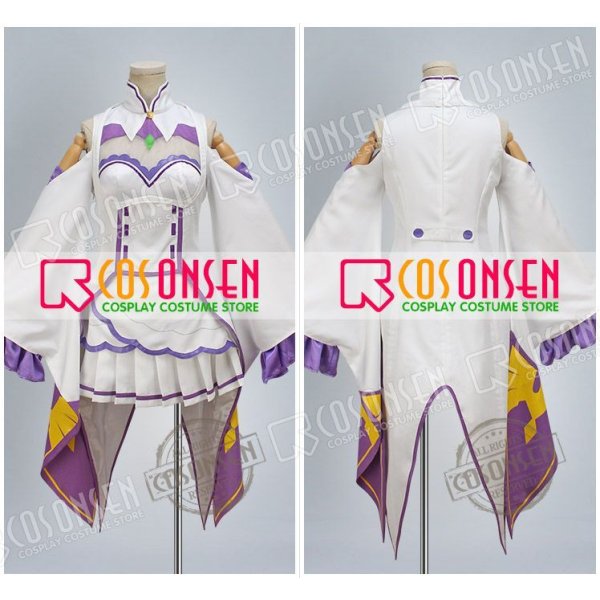 Re:ゼロから始める異世界生活 エミリア コスプレ衣装