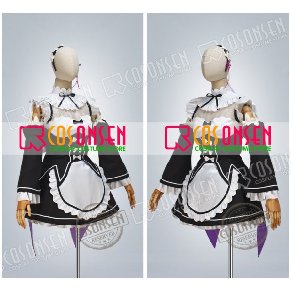 Re：ゼロから始める異世界生活 レム ラム コスプレ衣装