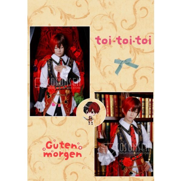 夢王国と眠れる100人の王子様 夢100 ハーツ 覚醒前 コスプレ衣装