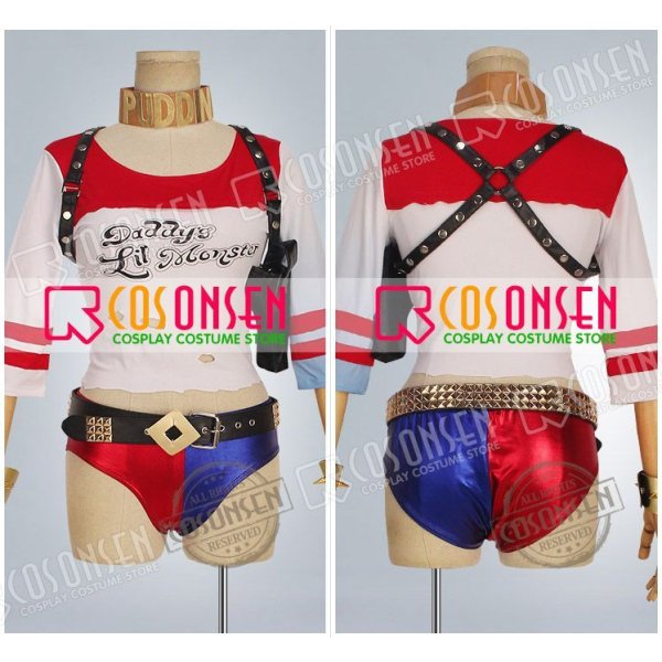 スーサイド・スクワッド ハーレークィン コスプレ衣装