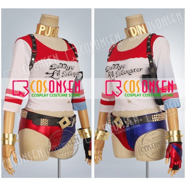 スーサイド・スクワッド ハーレークィン コスプレ衣装