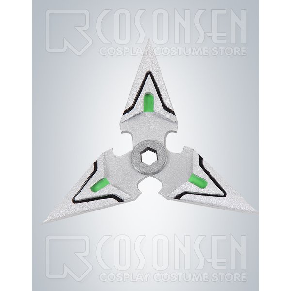 画像1: Overwatch OW　オーバーウォッチ　ゲンジ (Genji)  ゲンジ・シマダ (Genji Shimada)　三つ　コスプレ道具  11cm (1)