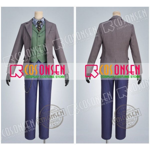 バットマン アーカム・ナイト Joker ジョーカー ロングコート コスプレ衣装