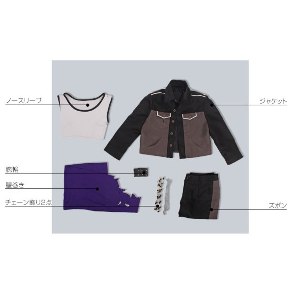 画像5: あんさんぶるスターズ あんスタ ユニットソングCD第2弾 UNDEAD 羽風薫 コスプレ衣装 (5)